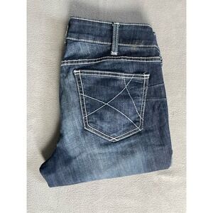 Ariat Jeans Womens 32R 32x30 Ella Blue 32x30 Mid Rise Stretch